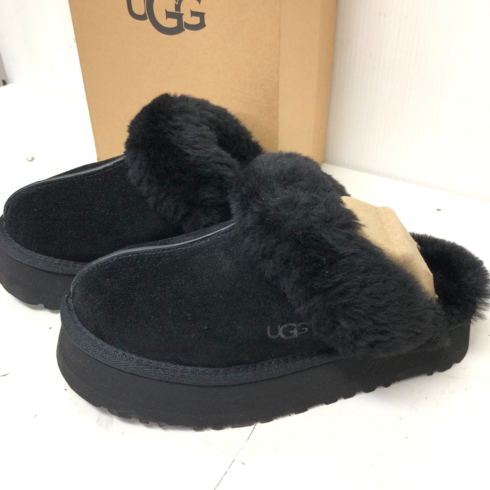 C 409 UGG WOMENS 1122550 アグ ウィメンズ ディスケット レディース サンダル スリッポン 厚底 プラットフォームソール