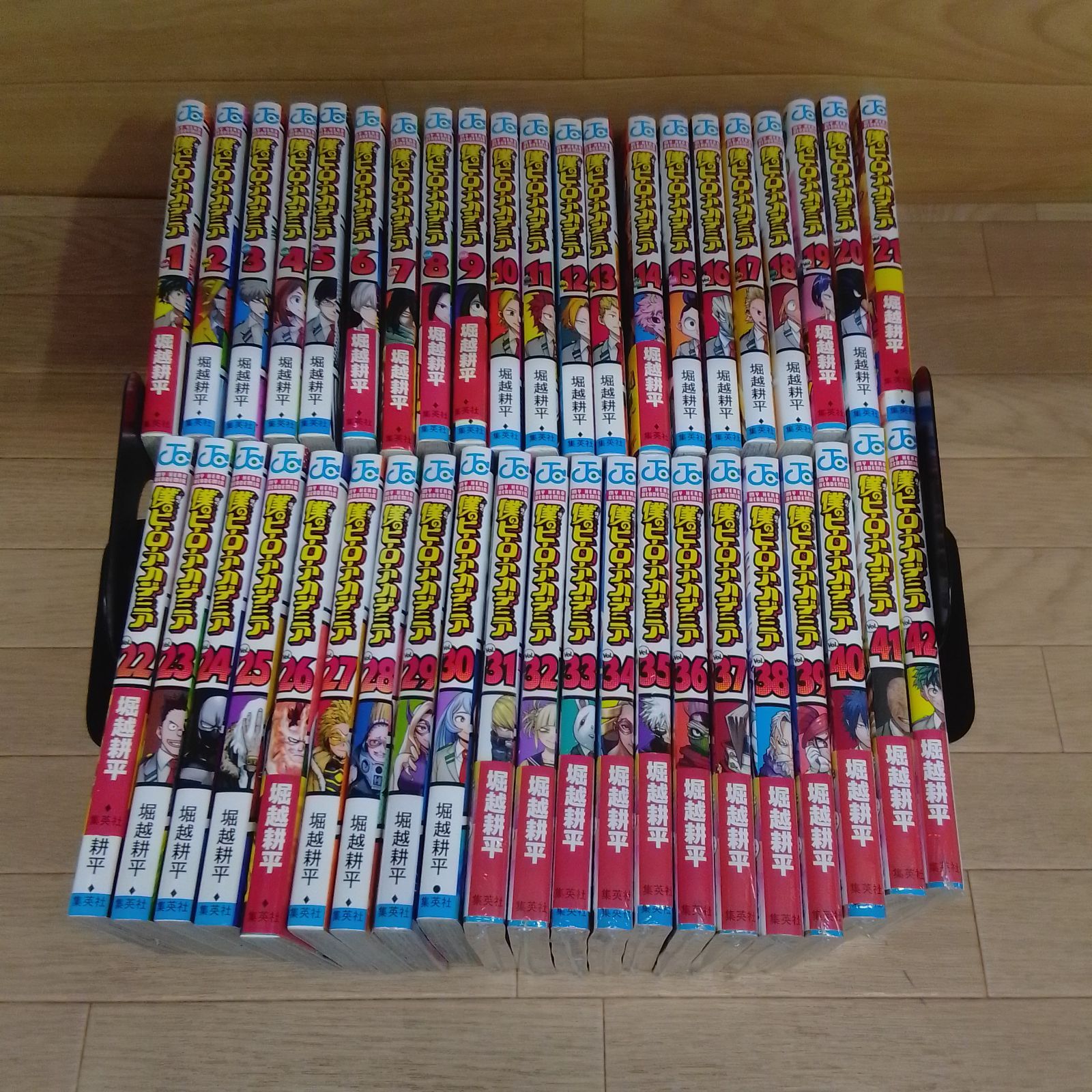 12冊 僕のヒーローアカデミア 1～42巻 関連本8冊 計50冊セット ヒロアカ RO 03 A