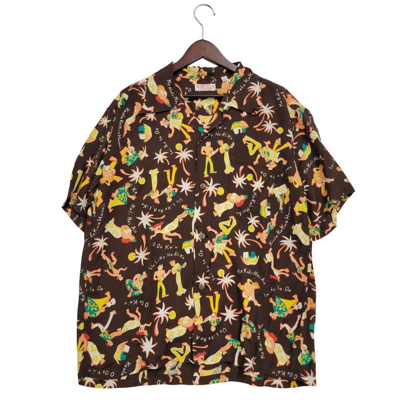 品 SUN SURF サンサーフ FUN ISLAND OF HAWAII RAYON S SHIRT SS 38040 レーヨン ショートスリーブ シャツ 半袖 トップス 145 251203 as 07 izu