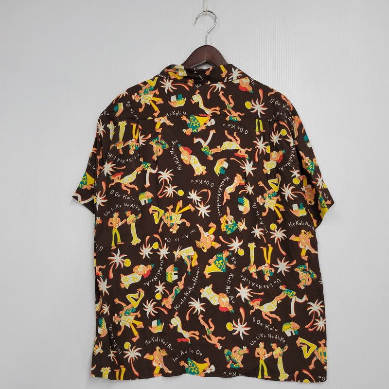 品 SUN SURF サンサーフ FUN ISLAND OF HAWAII RAYON S SHIRT SS 38040 レーヨン ショートスリーブ シャツ 半袖 トップス 145-251203-as-07-izu