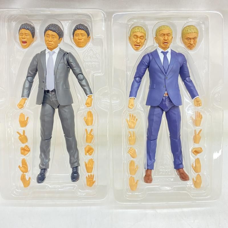 開封・取説ﾅｼ)2体セット S.H.Figuarts ダウンタウン 最高 浜田雅功