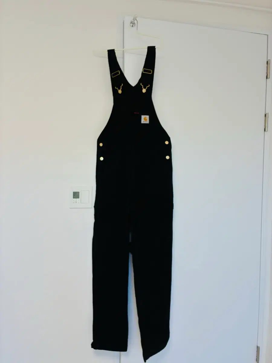 Carhartt カーハート ブラック オーバーオール 28 x 32 TOKYO 舗 ズボン