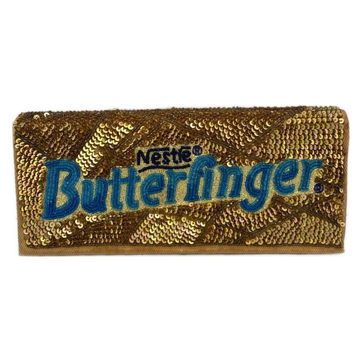 Anya Hindmarch(アニヤハインドマーチ) クラッチバッグ - ゴールド