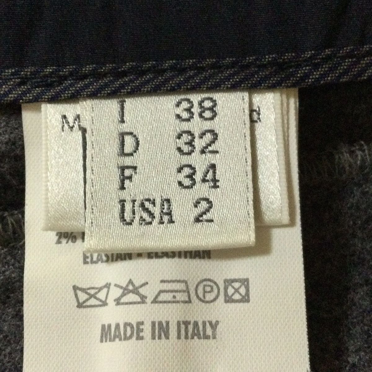  ブルネロクチネリ ショートパンツ サイズ38 S レディース ダークグレー ダークネイビー ショートパンツ ハーフパンツ パンツ