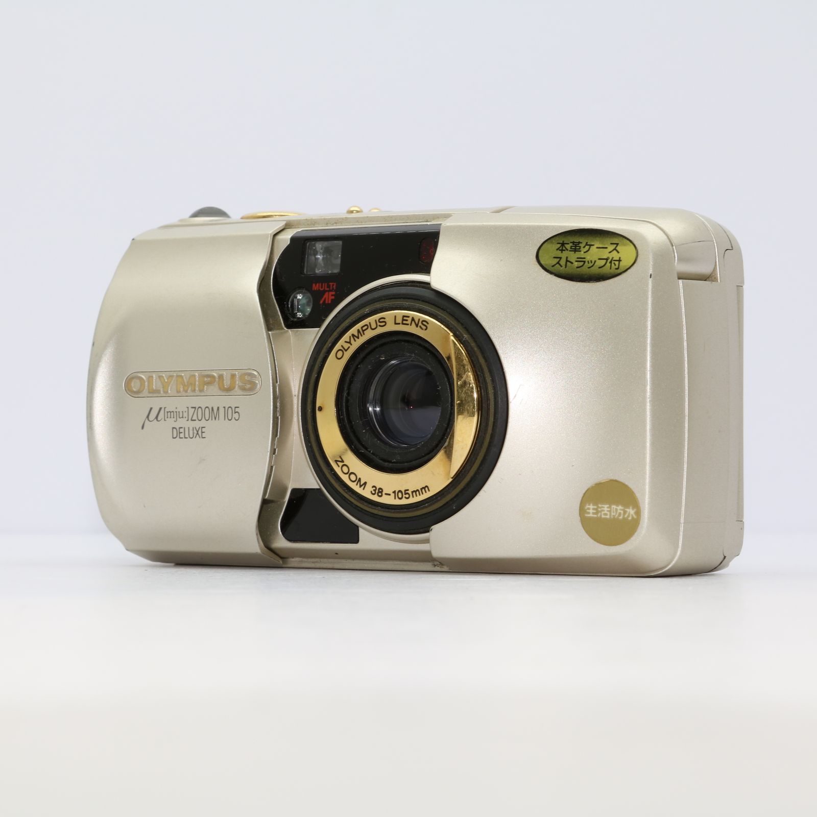 完動品】OLYMPUS μ ZOOM 105 DELUXE フィルムカメラ 動作確認済み