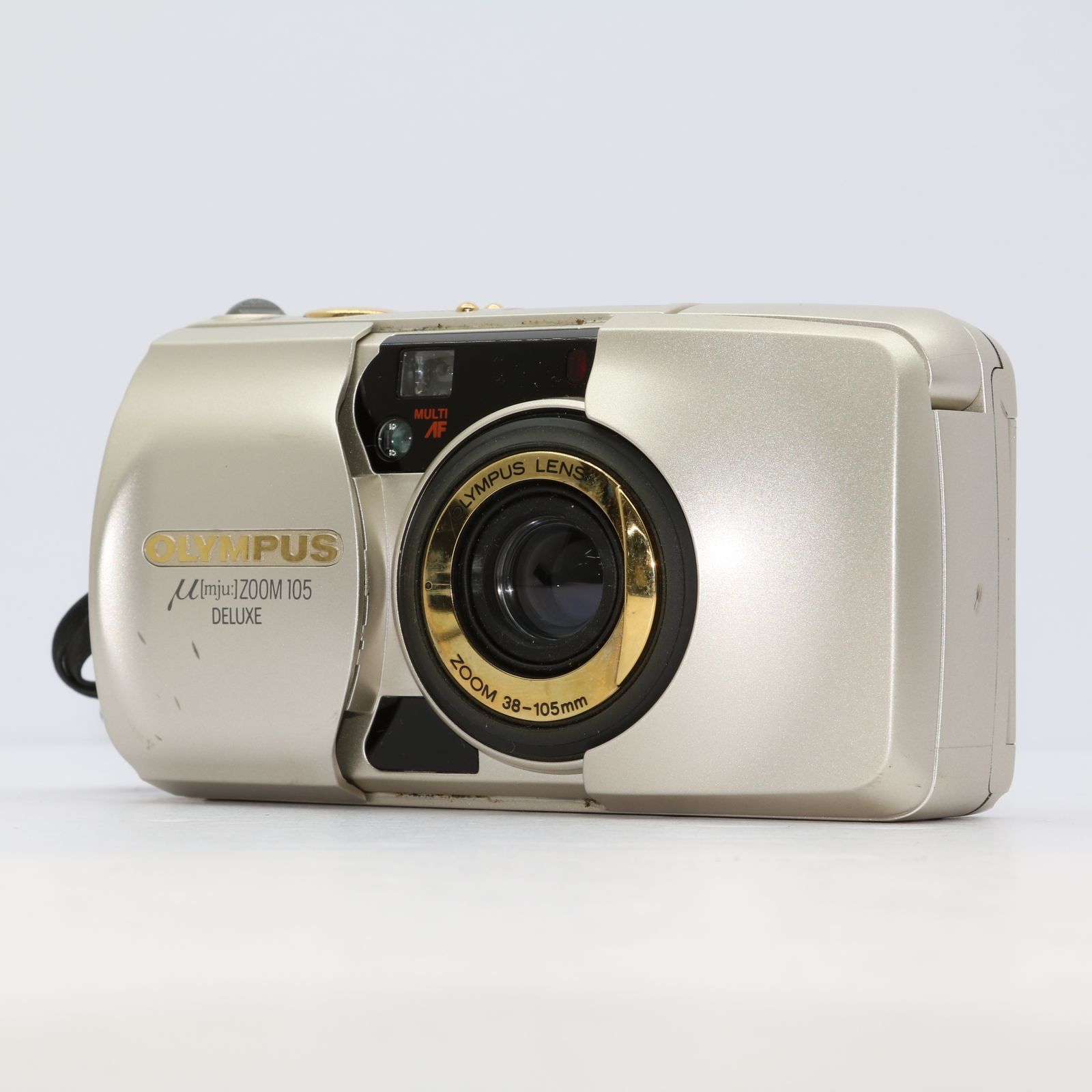完動品】OLYMPUS μ ZOOM 105 DELUXE フィルムカメラ 動作確認済み
