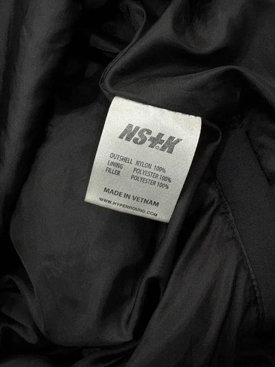 NASTY KICK(ナスティー キック) ダウンジャケット ロング丈 ブラック