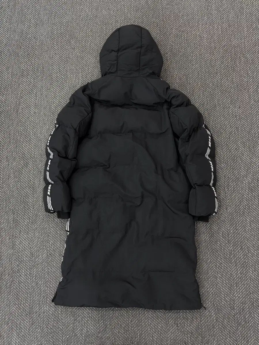 NASTY KICK(ナスティー キック) ダウンジャケット ロング丈 ブラック
