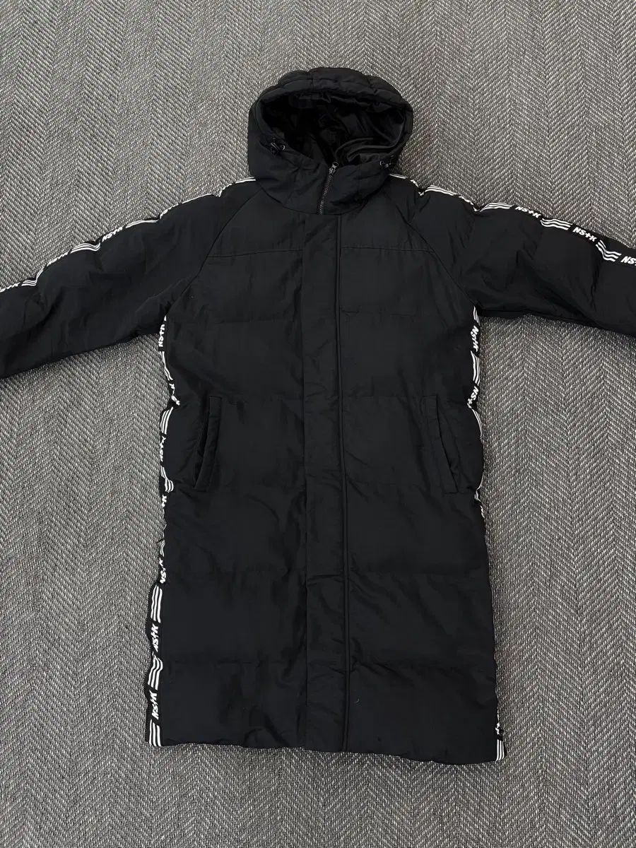 NASTY KICK(ナスティー キック) ダウンジャケット ロング丈 ブラック