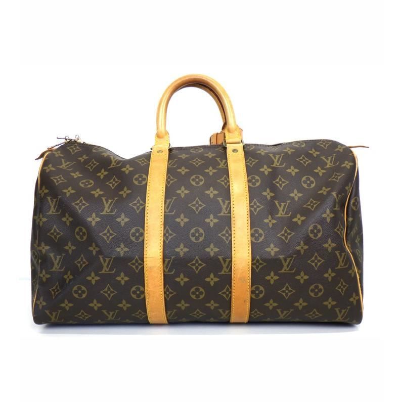 ルイヴィトン LOUIS VUITTON キーポル 45 M 41428 モノグラム ボストン バッグ 46162 リピーター多 男性向け