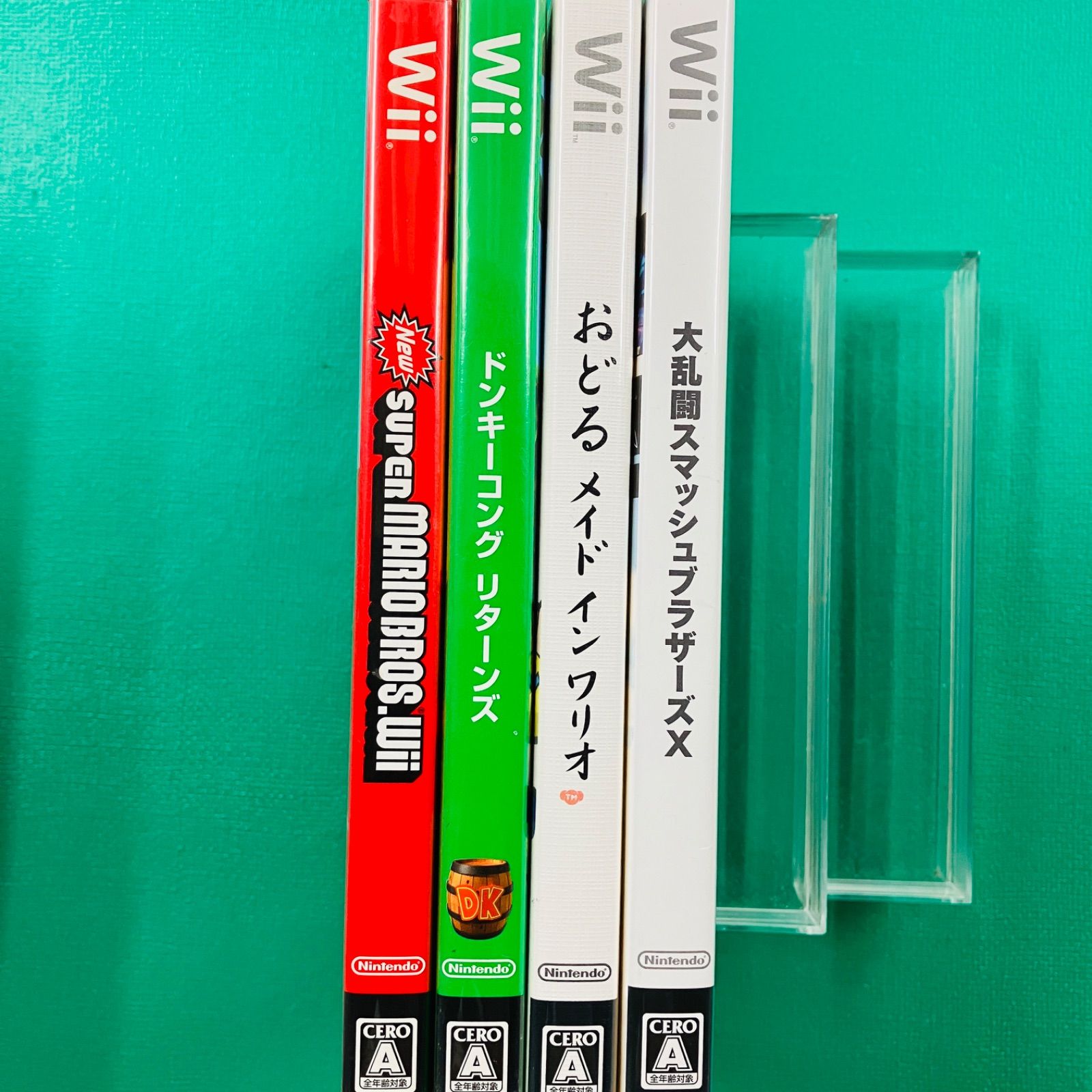 4点セット】Wii Newスーパーマリオブラザーズ ドンキーコング