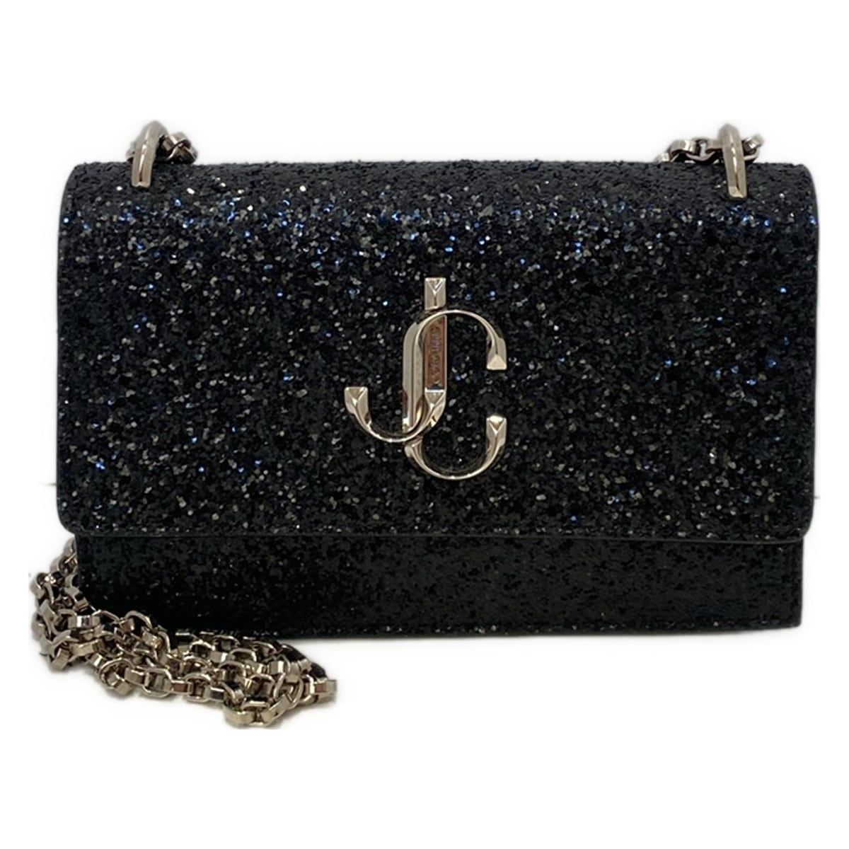 JIMMY CHOO(ジミーチュウ) ショルダーバッグ - 黒 チェーンショルダー