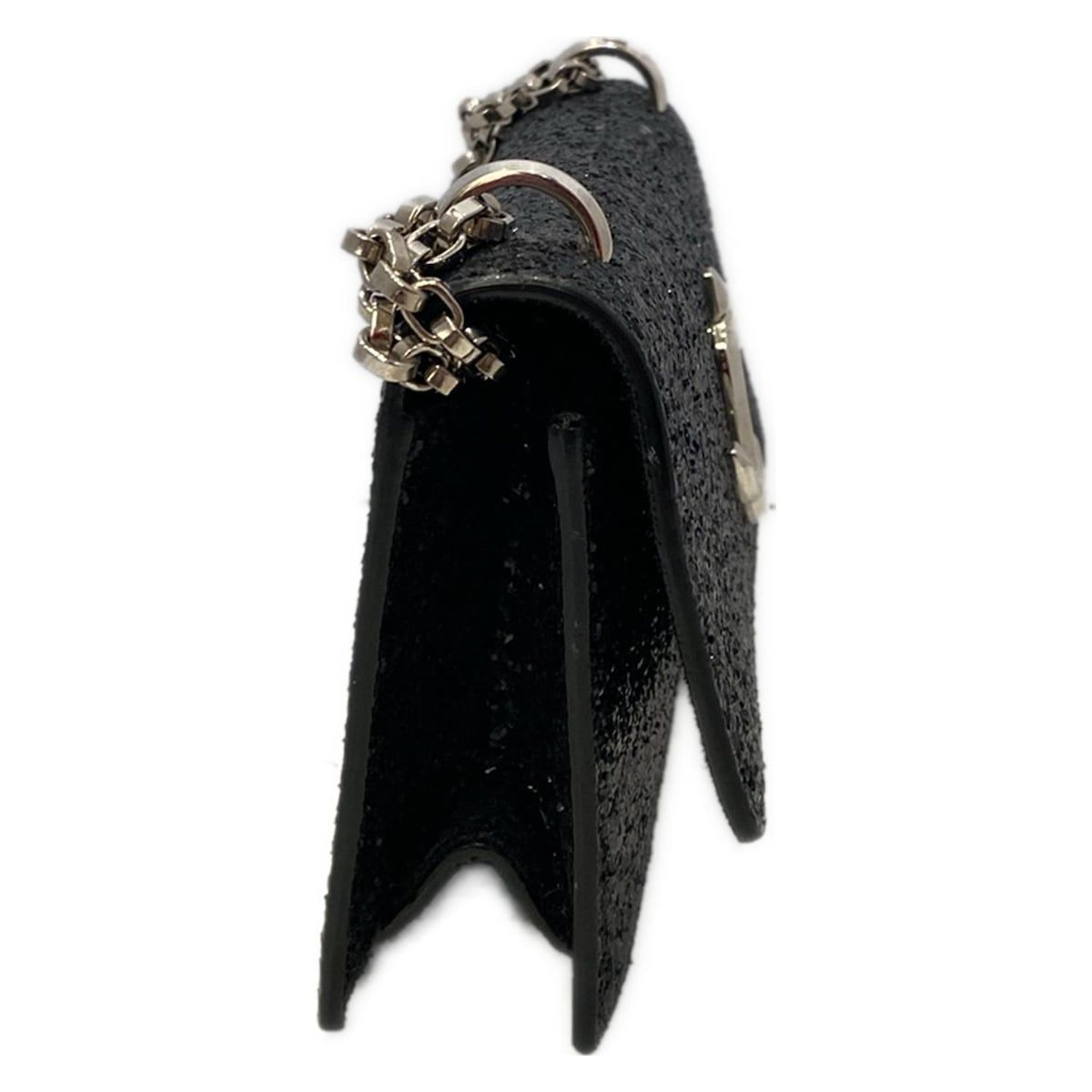 JIMMY CHOO(ジミーチュウ) ショルダーバッグ - 黒 チェーンショルダー