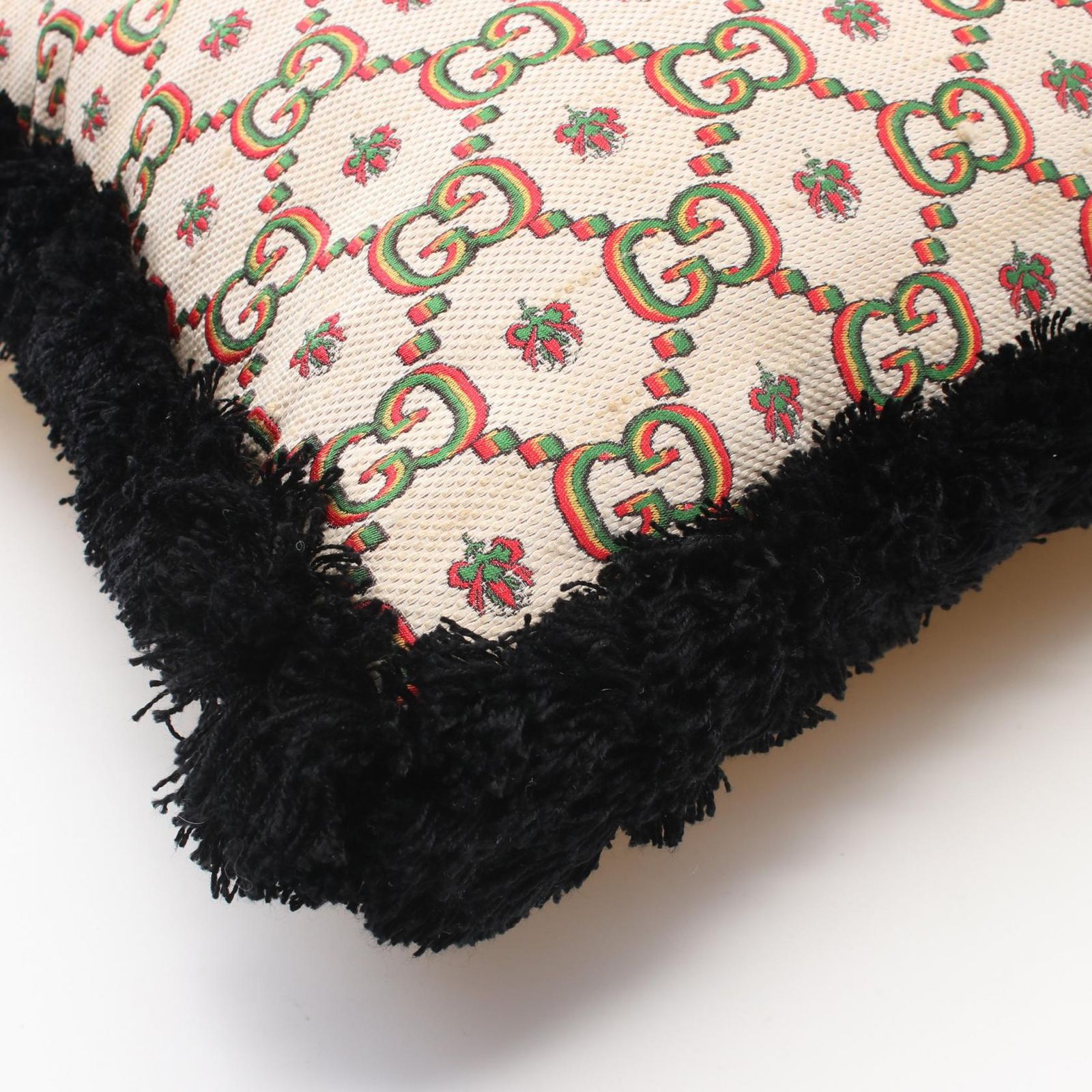 GUCCI グッチ GUCCI100 CENTENNIAL GGフラワー ジャカード クッション