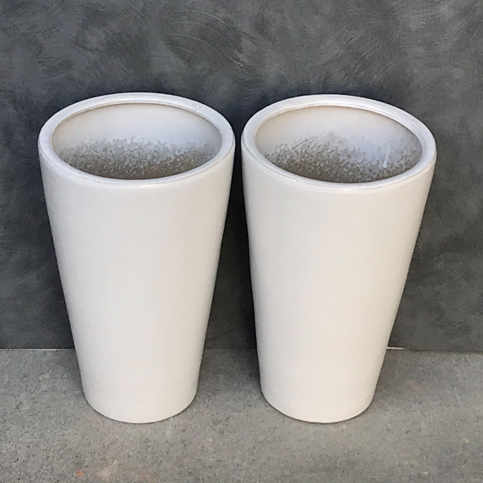 現品限り 1点もの 訳あり特価【新品】直径21cmの2鉢セット 陶器鉢 WY