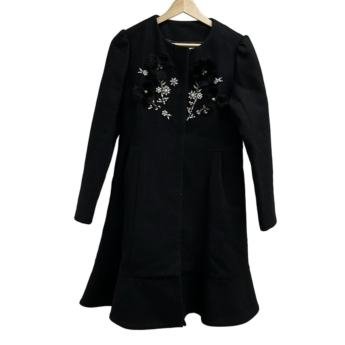 チェスティ　コート Chesty(チェスティ) コート サイズ1 S レディース美品 - 黒 長袖/ノー