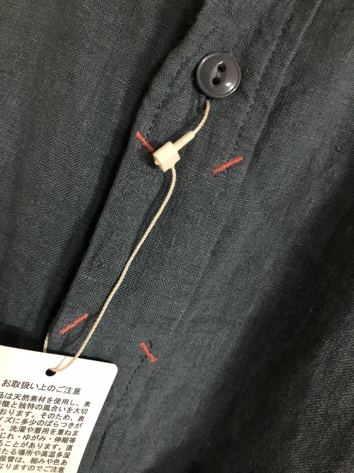 新品）KAPITAL キャピタル リネン クリップシャツ ブルーグレー 4