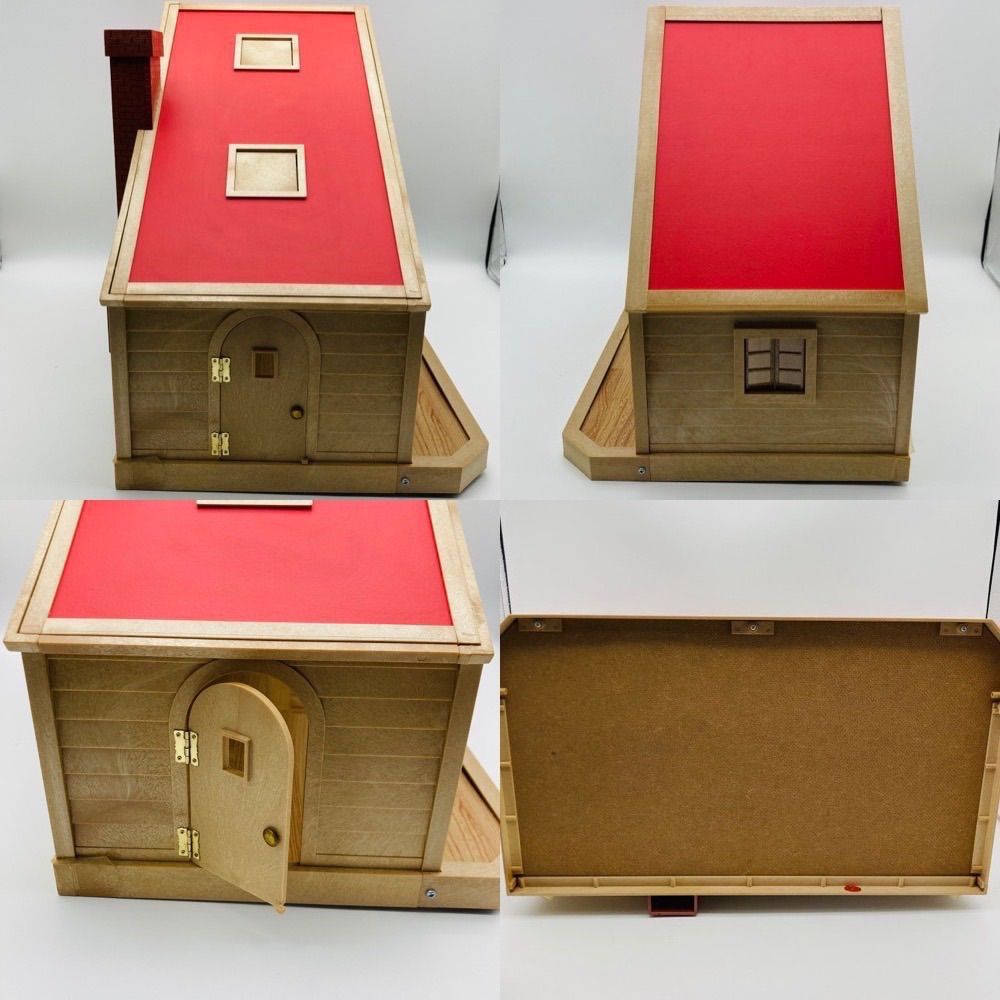 中古 シルバニアファミリー デラックスハウス 家具 小物 セット まとめ