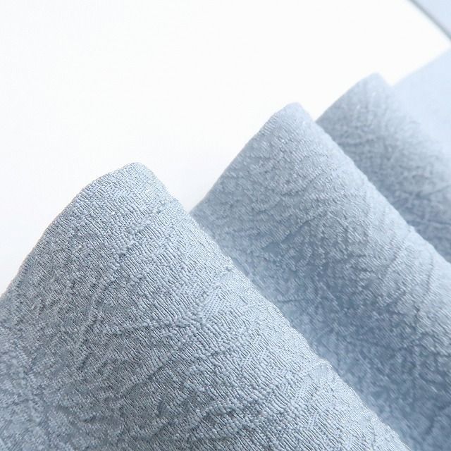 百華 Y 4100 正絹 染め一ツ紋 仕付け糸付 色無地 着物