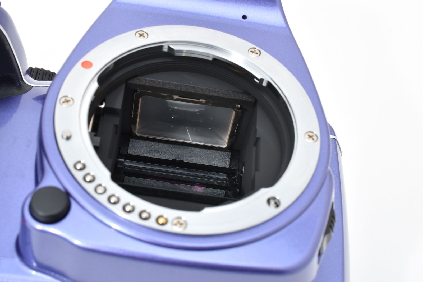 □ ほぼ新品 □ ペンタックス PENTAX K-X パープル レンズセット ≪S数