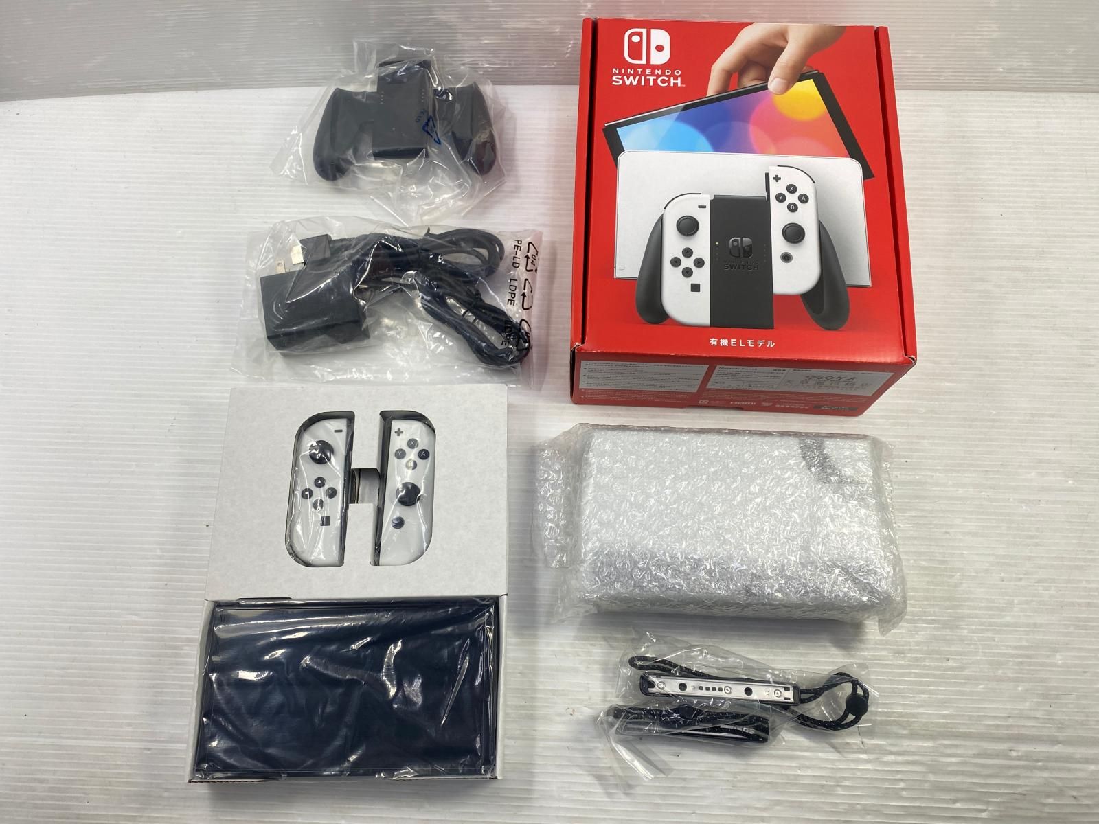  Nintendo Switch ニンテンドースイッチ 本体 有機ELモデル ホワイト YR 19595 本体(有機ELモデル) Nintendo Switch