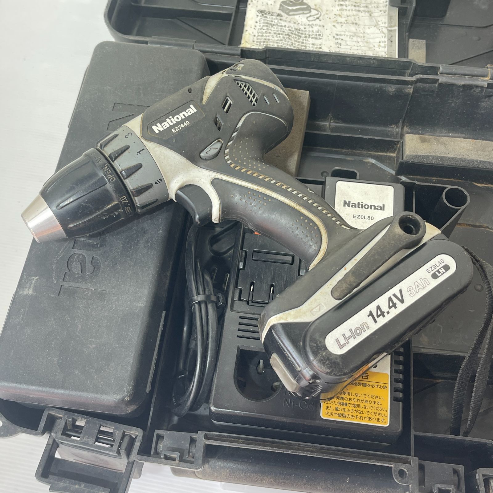 National 現 コードレスドリルドライバ -B