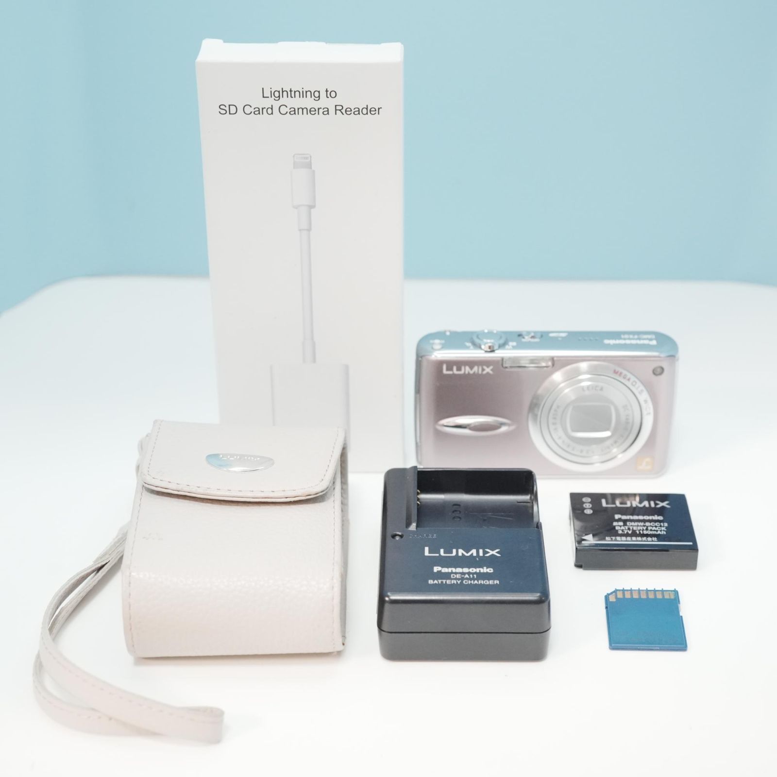 Panasonic LUMIX DMC-FX01 デジカメ スマホ転送OK フルセット 極美品