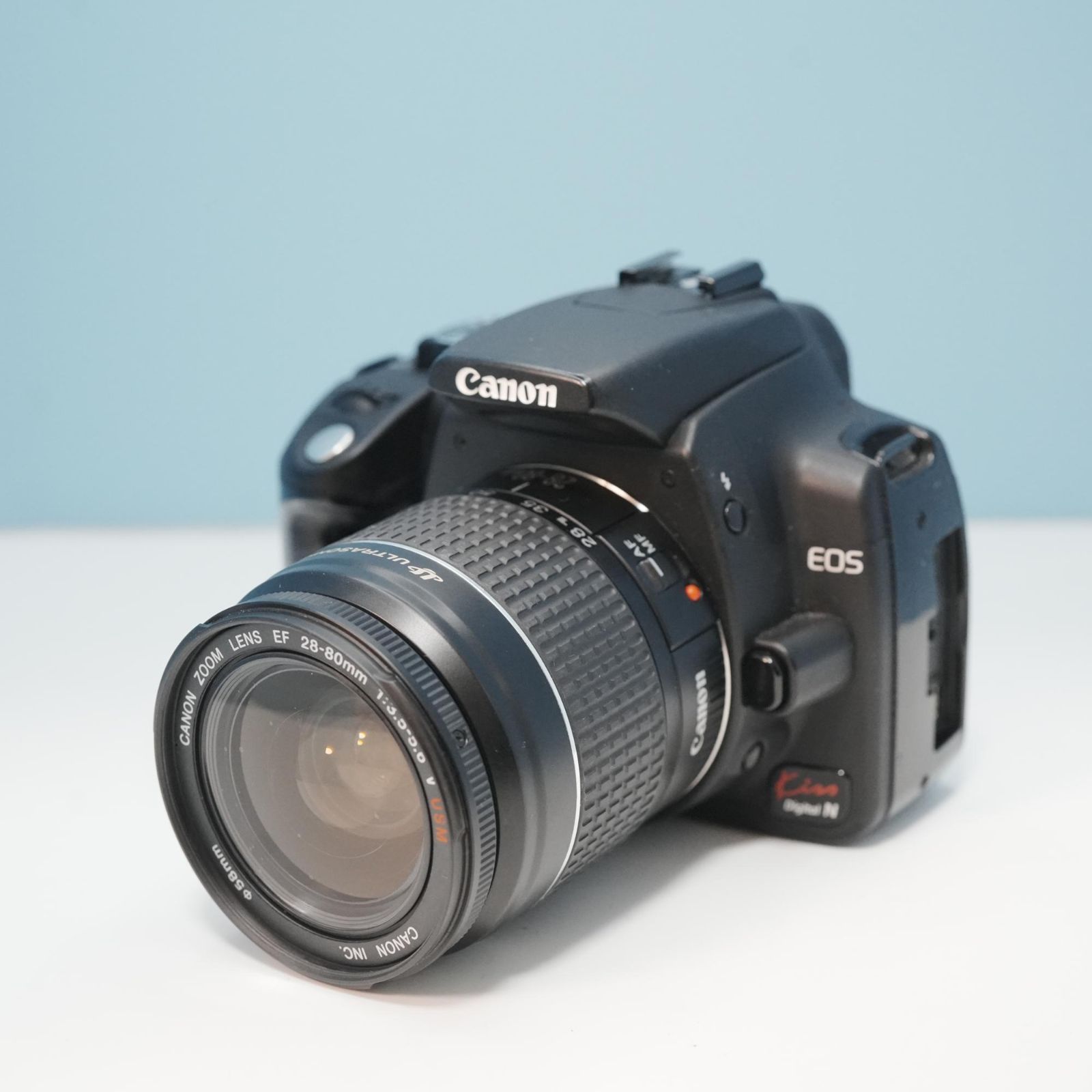 Canon EOS kiss Digital N 一眼レフ スマホ転送OK フルセット a5471