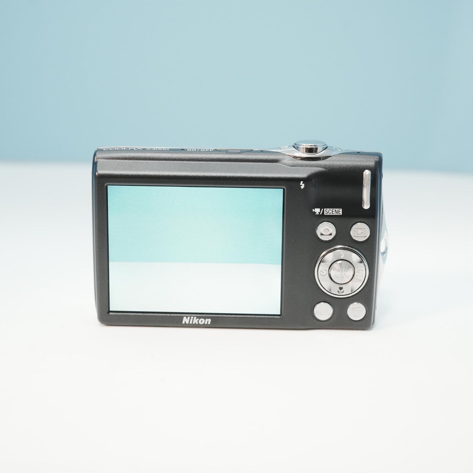 Nikon COOLPIX S3000 デジカメ スマホ転送OK フルセット 極美品 a5485