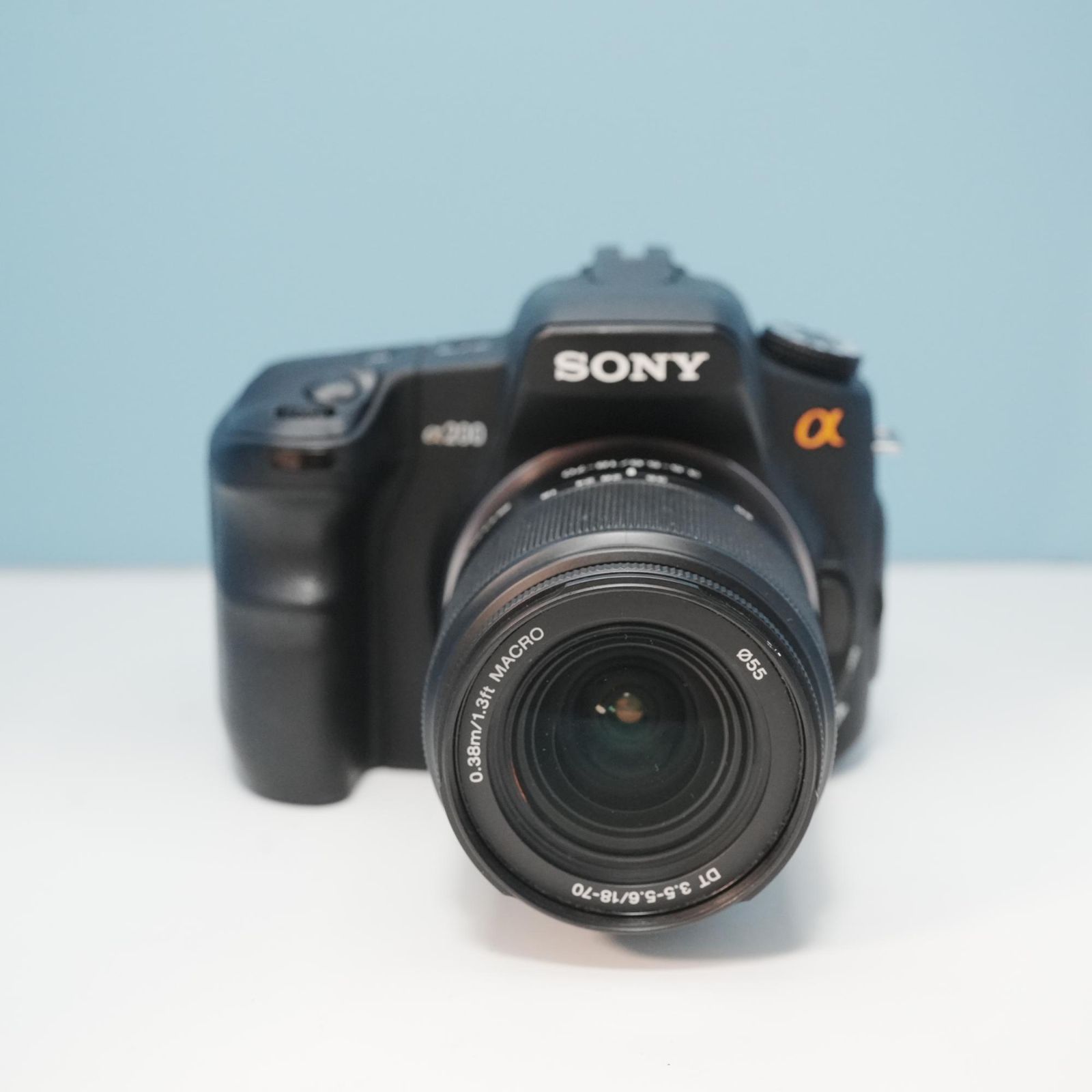 SONY α200 一眼レフ スマホ転送OK フルセット 極美品 a5490 - メルカリ