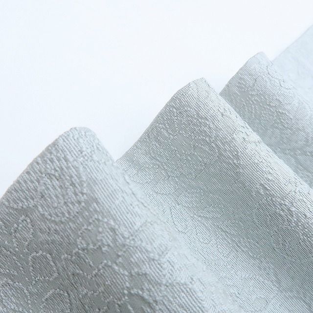 百華 Y 4101 正絹 辻ヶ花地紋 縫い一ツ紋 手縫い仕立て 色無地 着物