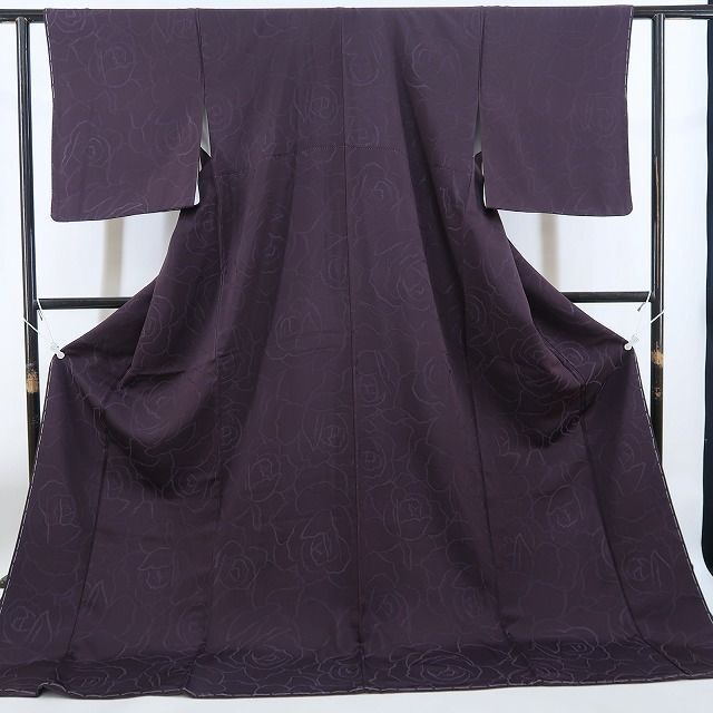 ❁tomihisa❁新品 薔薇 着物 正絹“これで貴女も薔薇のヒロイン！お洒落