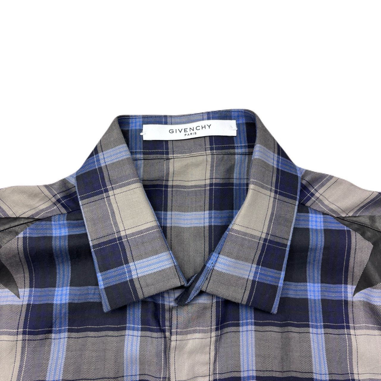 GIVENCHY ジバンシィ 16SS STAR CHECK SHIRT スターチェックシャツ 16S
