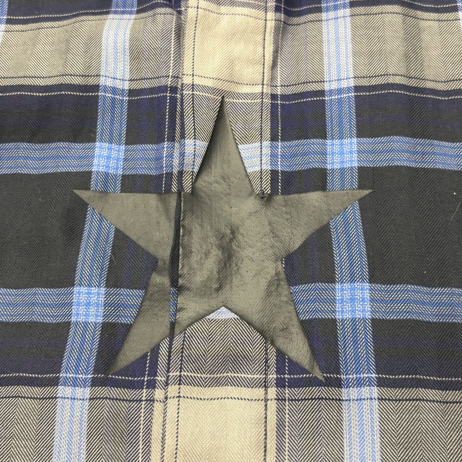 GIVENCHY ジバンシィ 16SS STAR CHECK SHIRT スターチェックシャツ 16S