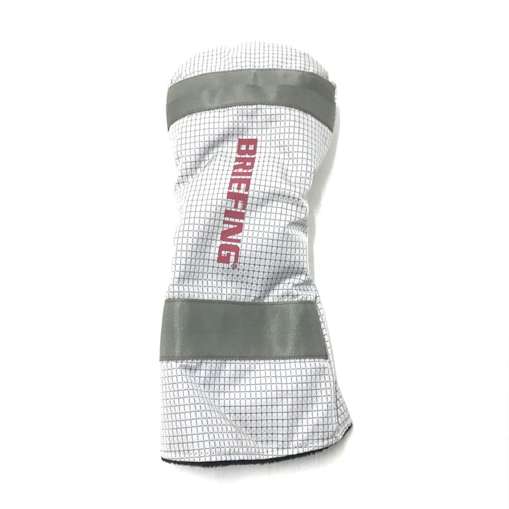 GOLF ブリーフィング ヘッドカバー グレー系 DR ゴルフウェア ストスト