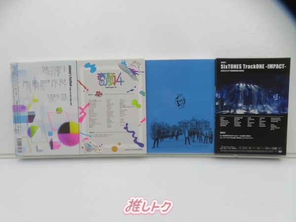 【美品】SixTONES DVD Blu-ray４枚セット SixTONES DVD Blu-ray 4点セット - メルカリ