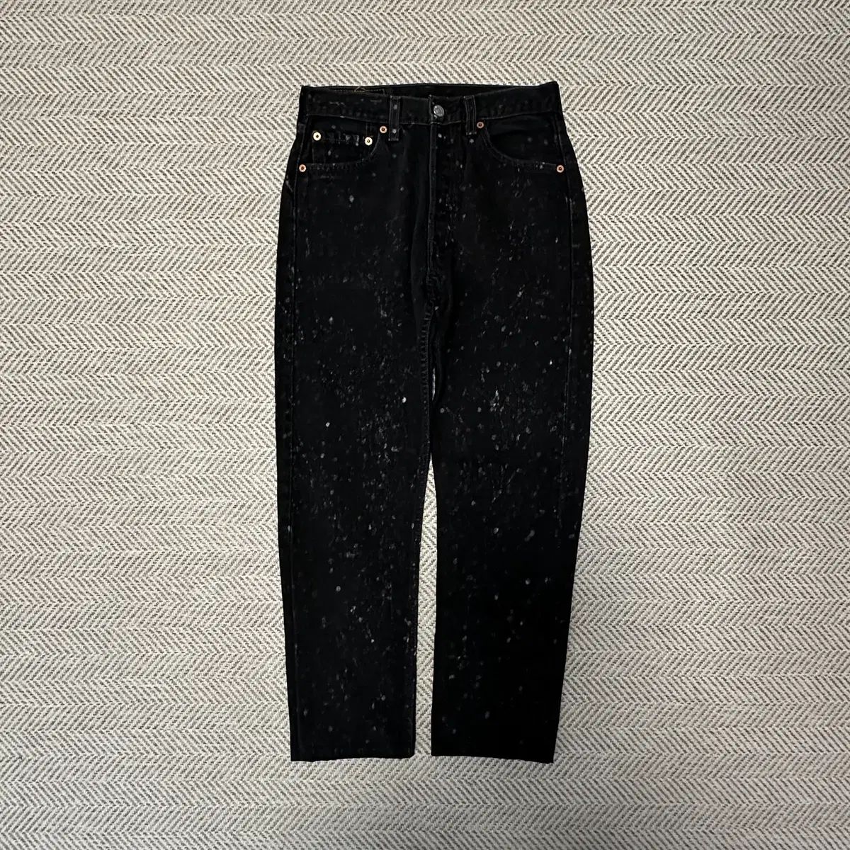LEVI S 501 00 mexico made black jeans