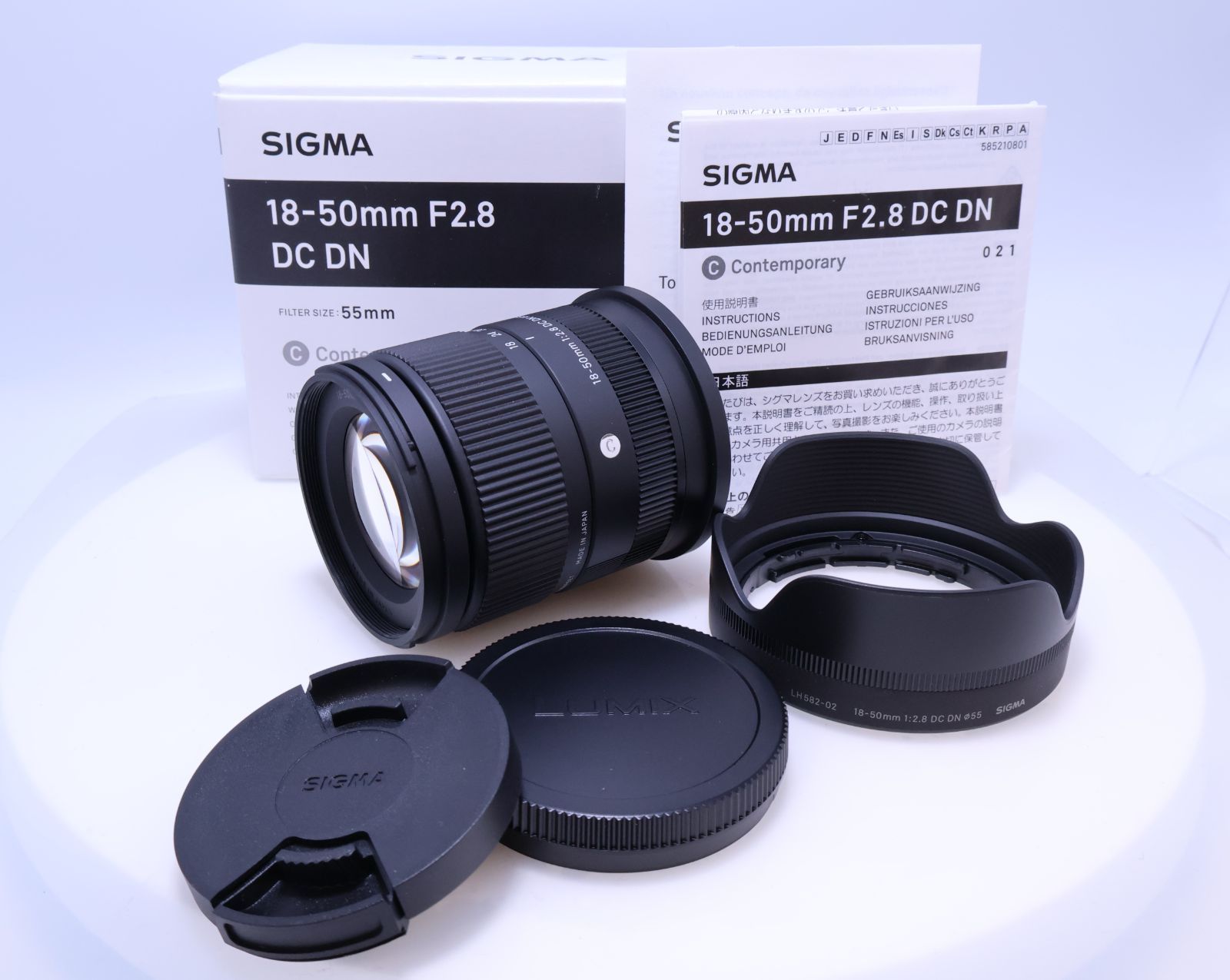 ほぼ新品】SIGMA 18-50mm F2.8 DC DN Leica ライカ Lマウント ズーム