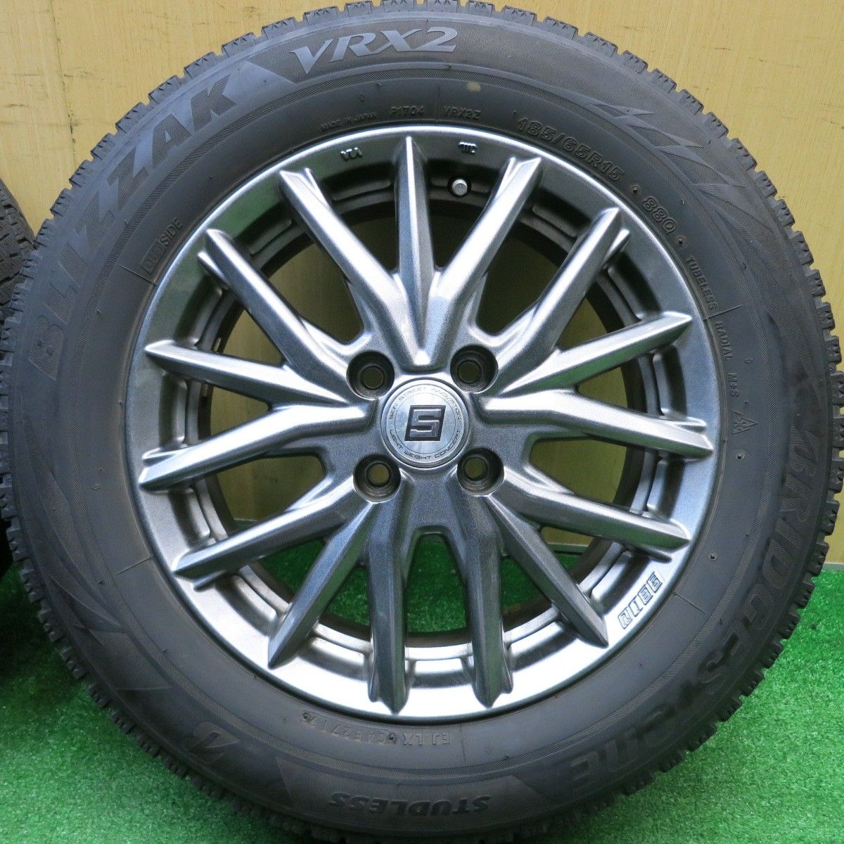 4本価格 スタッドレス 185 65 R 15 ブリヂストン ブリザック VRX 2 SEIN ザイン 15インチ PCD 100 4 H ス