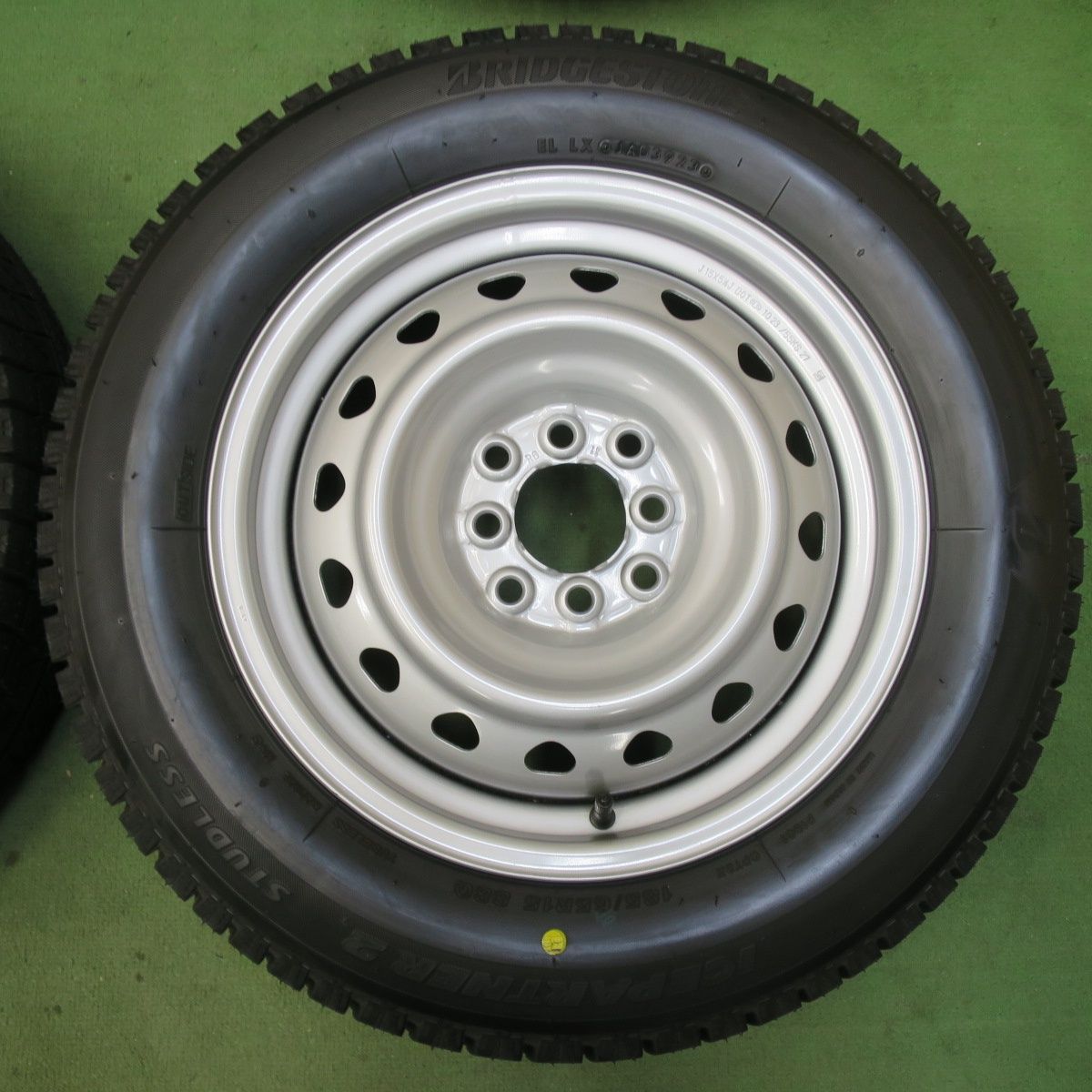 23年 スタッドレス 185 65 R 15 ブリヂストン アイスパートナー2 スチール ホイール 15インチ PCD 100 114 3 4 H マルチ 5112706イス 15インチ タイヤ ホイールセット タイヤ ホイール