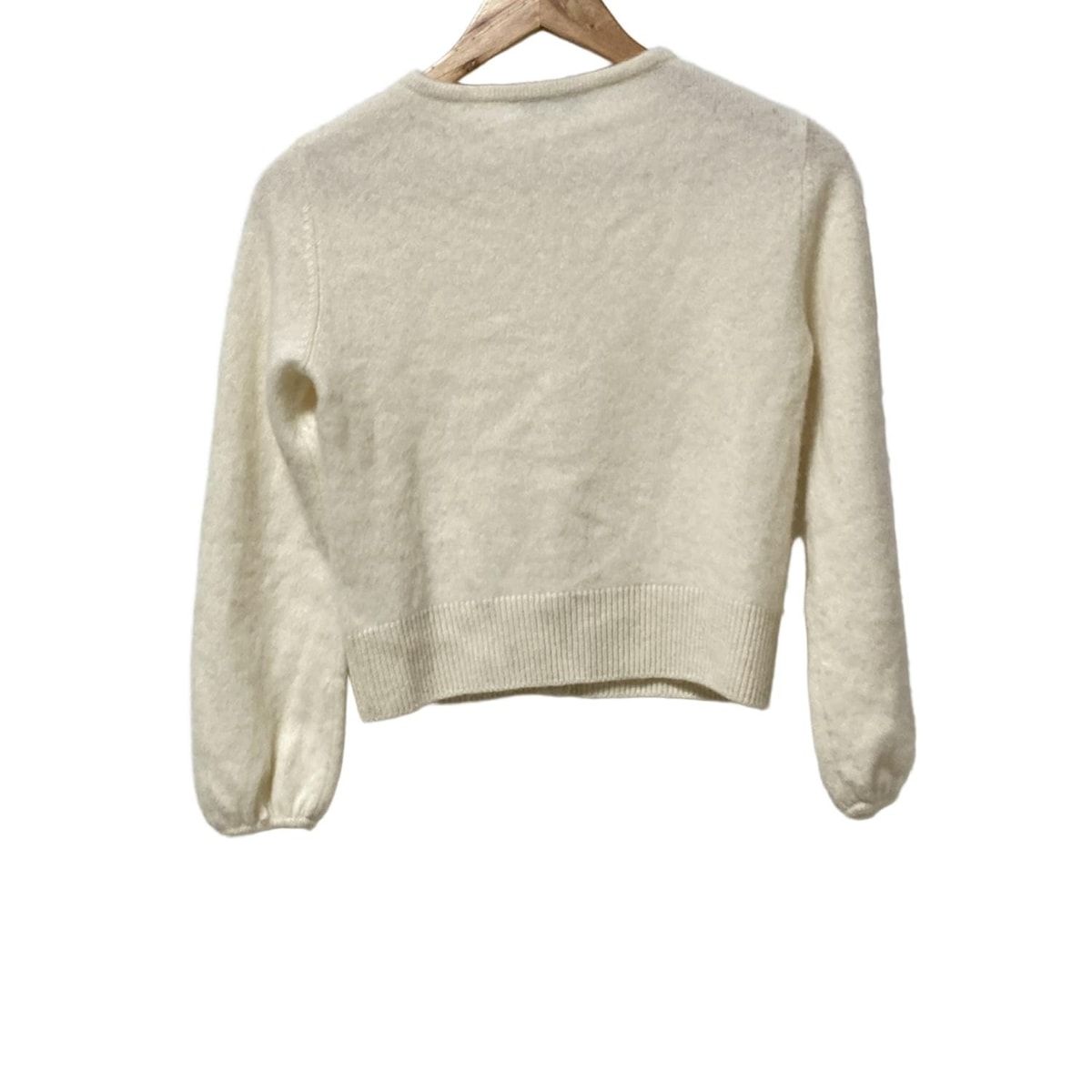 ルネ rene カシミヤカーディガン　36 セール Rene(ルネ) カーディガン サイズ36 S レディース美品 - アイボリー