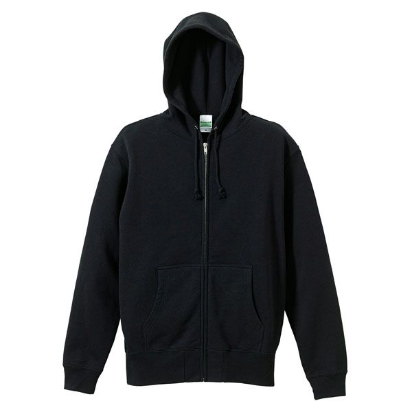 ユナイテッドアスレ UnitedAthle 12.7ozHWSフルzipパーカウラパイル