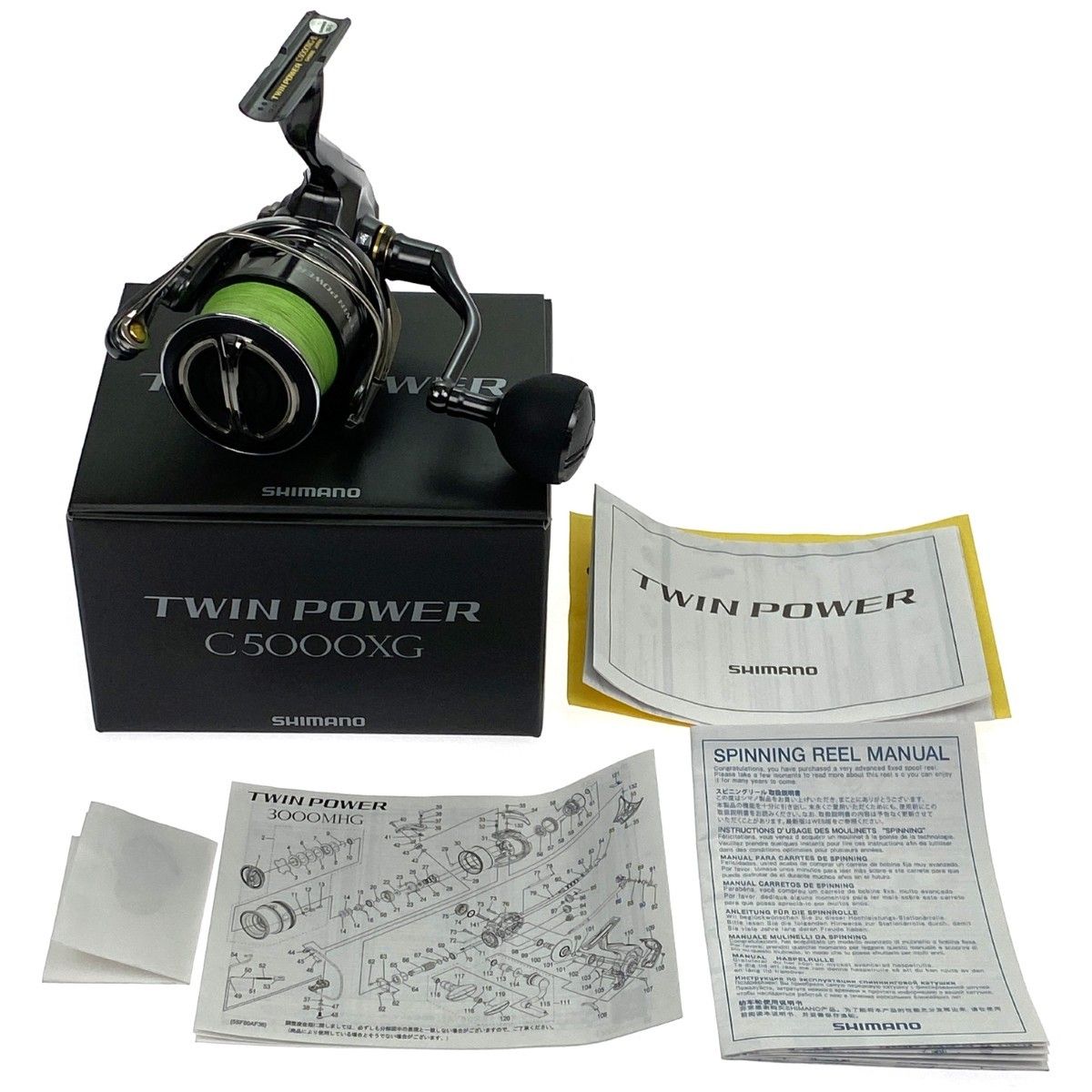 SHIMANO シマノ 24 ツインパワー C 5000 XG 046888 き キズ有