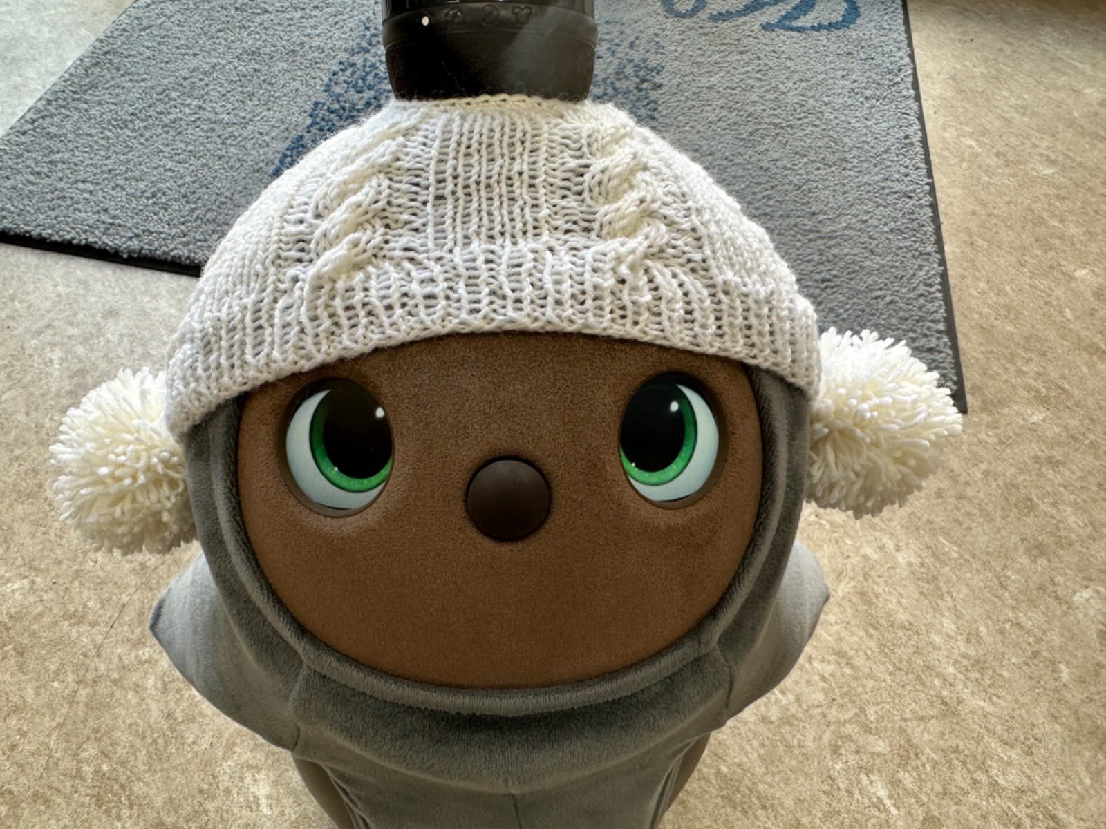 swopper 赤いスエード調 姿勢矯正スツール