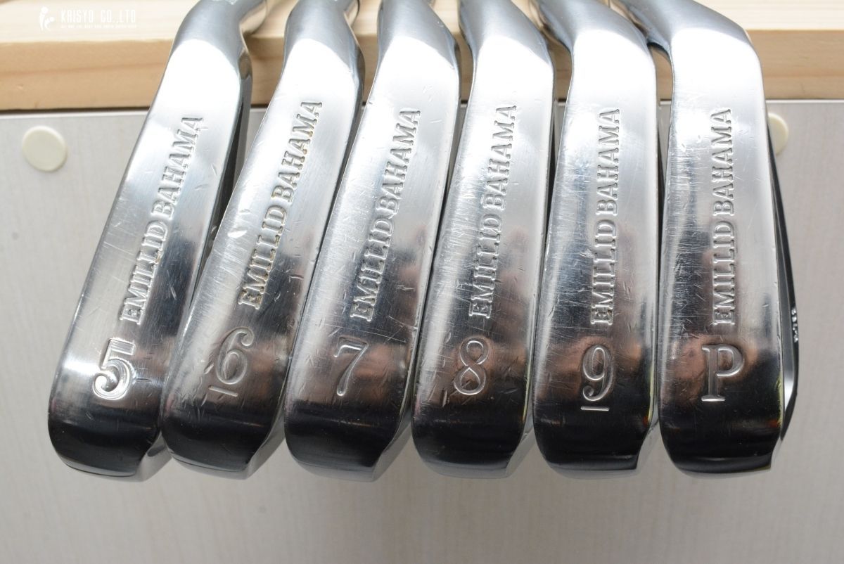飛距離◎】エミリッドバハマ EMILLID BAHAMA B-702 アイアンセット 5