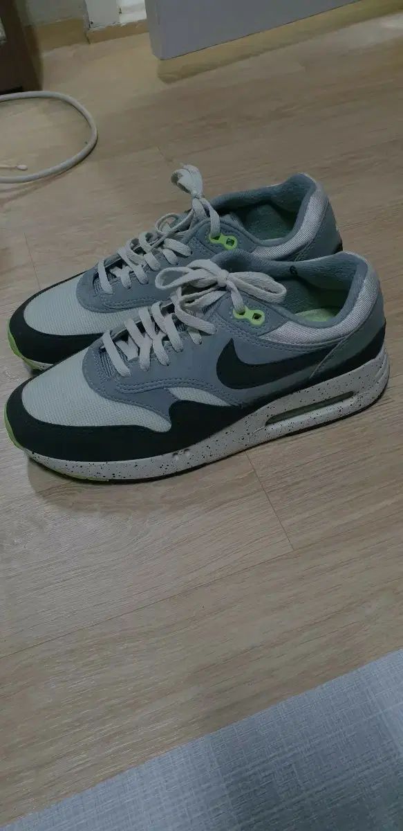 ナイキ エアマックス 1 ゴルフシューズ 黒灰 240