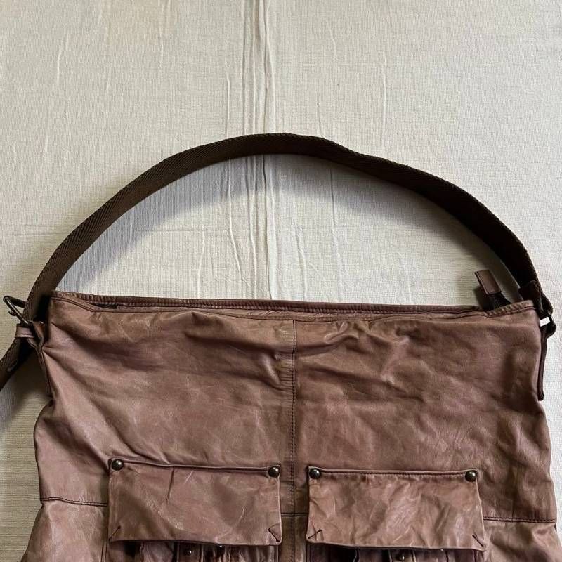 希少 00s 当時物 archive ZER ゼットイーアール 本革 リアルブラウン