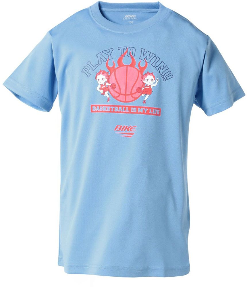 バイク BIKE バスケット JRプラクティスTシャツ  BK6213 2200 サックス