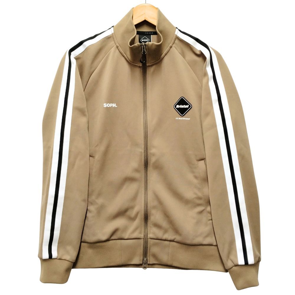 F.C.R.B. エフシーアールビー 23 SS TRACK JACKET ジャージ トラックジャケット カーキ サイズM 53075