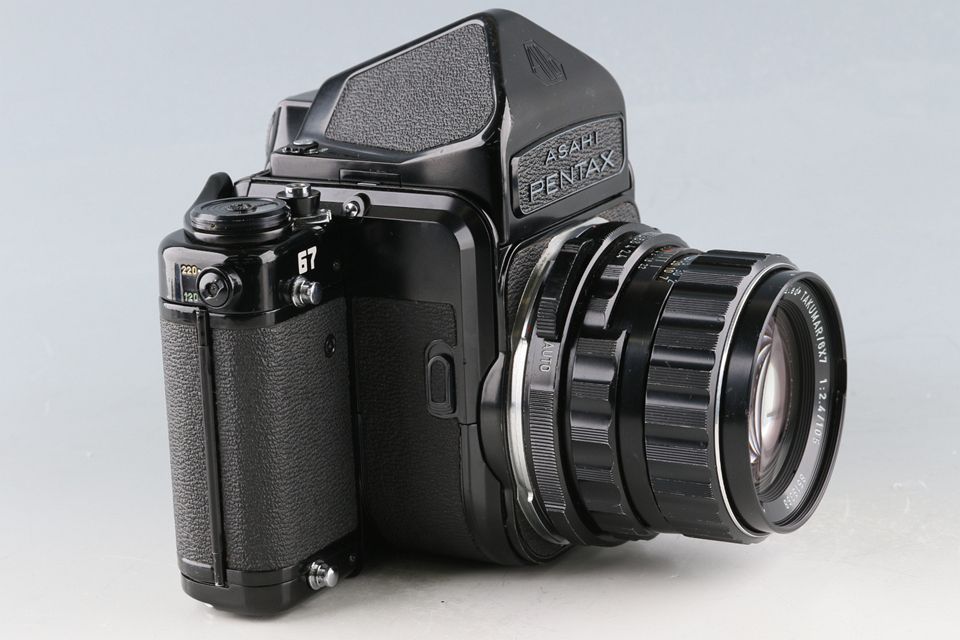 Asahi Pentax 67 TTL + SMC Takumar 6x7 105mm F/2.4 Lens #61817E3